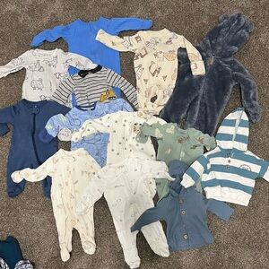 Newborn boy clothes bundle